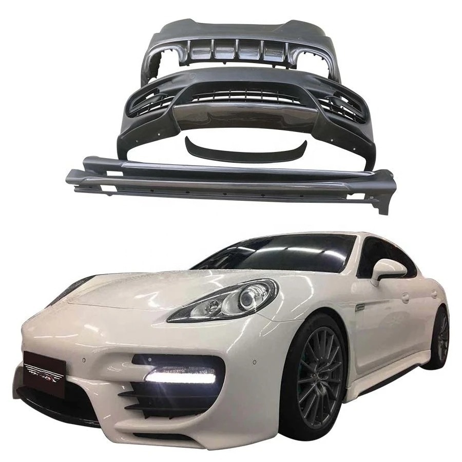 New for for 970 for Style High Quality Widebody Kits Exhaust for Rear Spoiler Front/Rear Bumpers Side